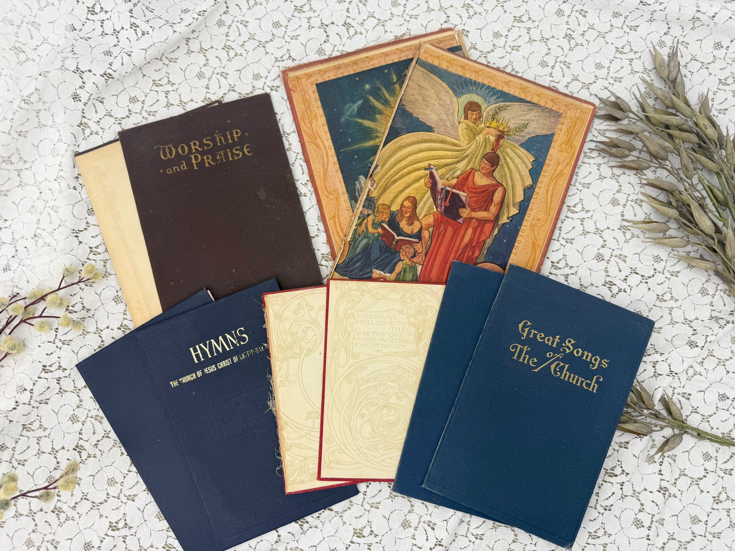 Set of Religious Book Covers