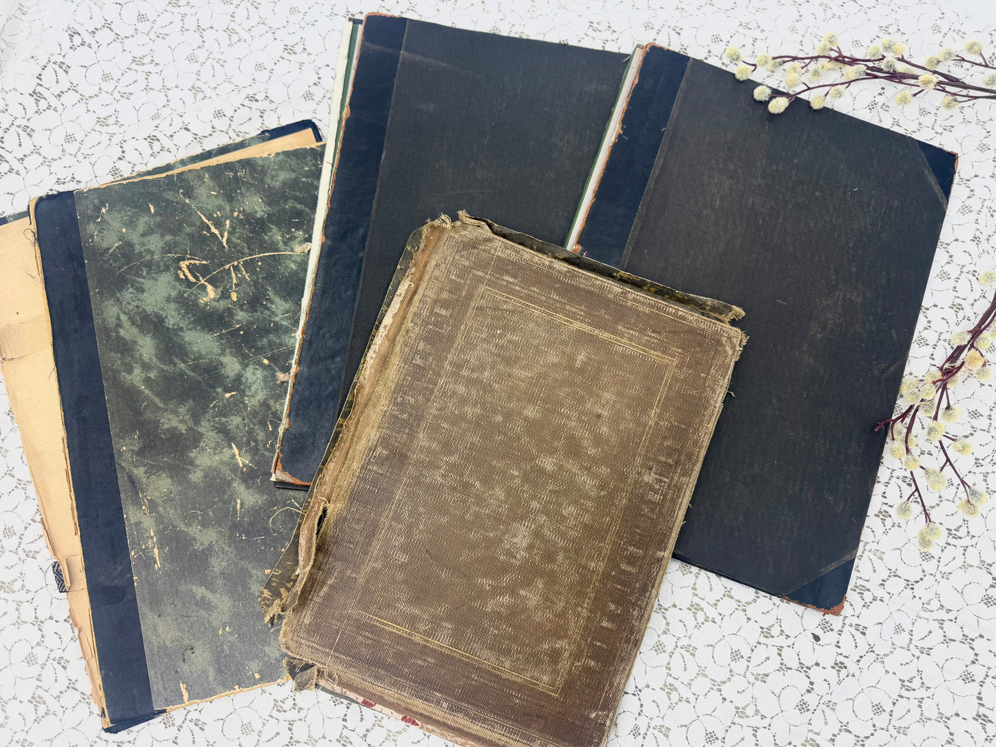 Vintage Book Cover Set (Large Covers)