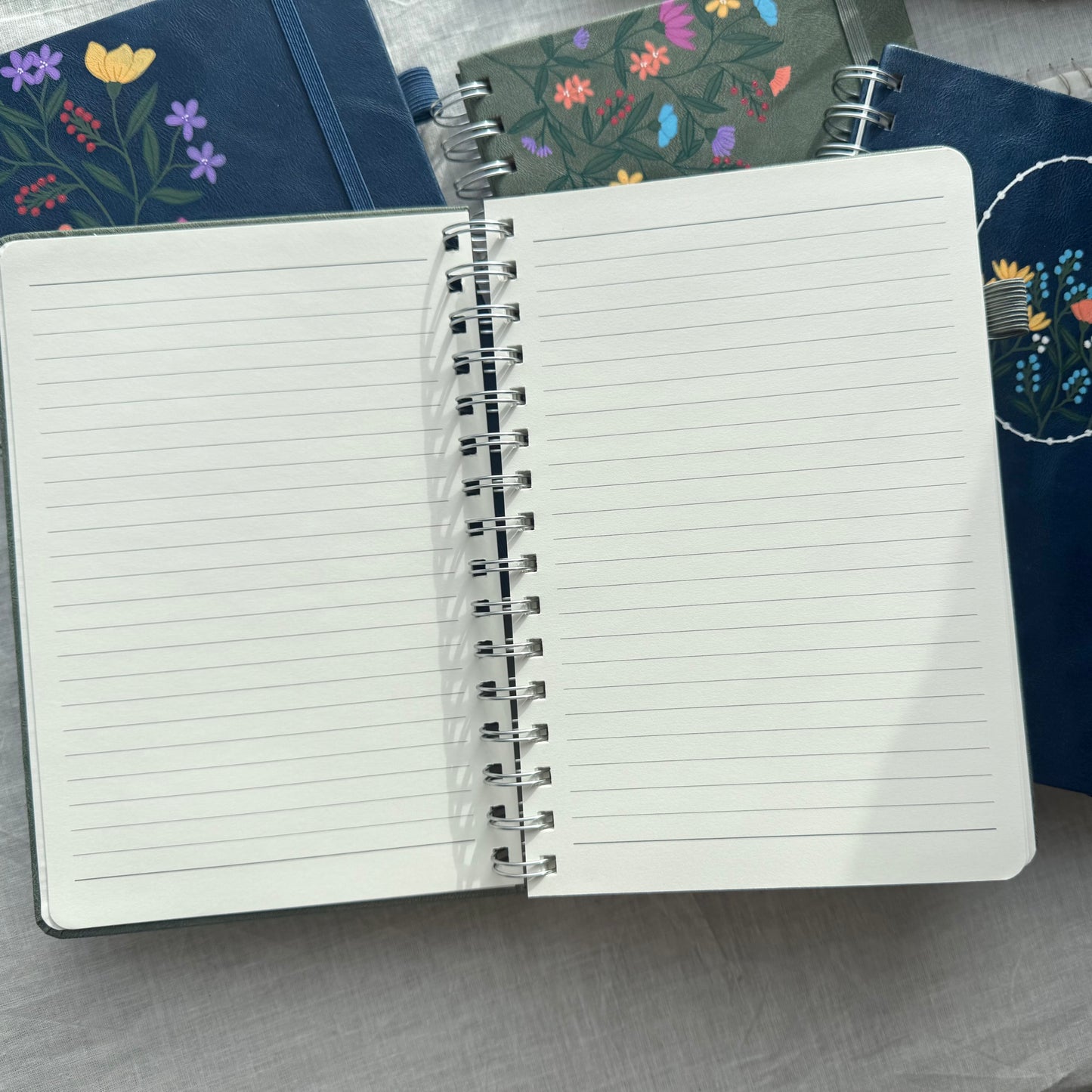 One of a Kind Lined Spiral Journal