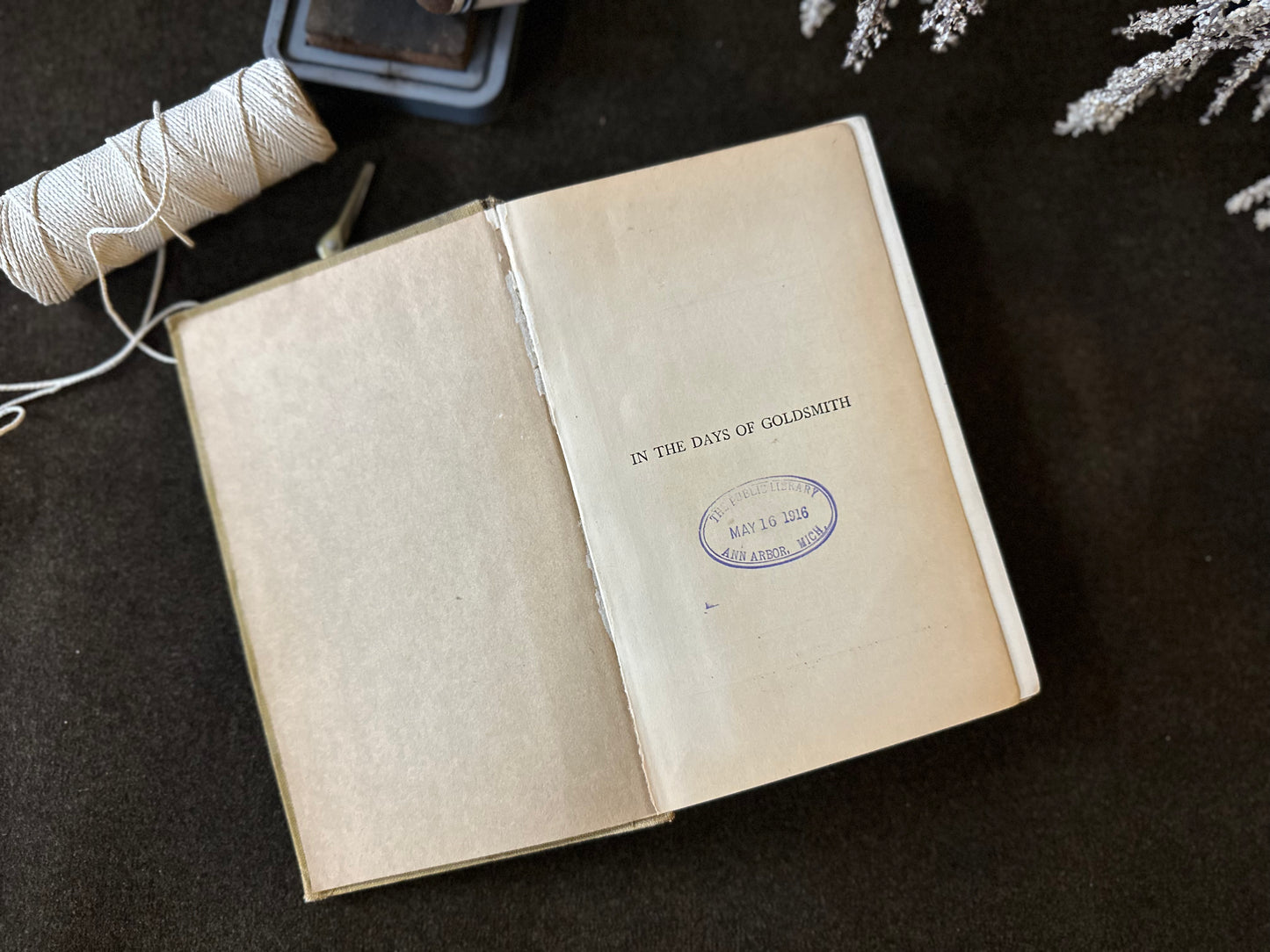 Beautiful Vintage Book