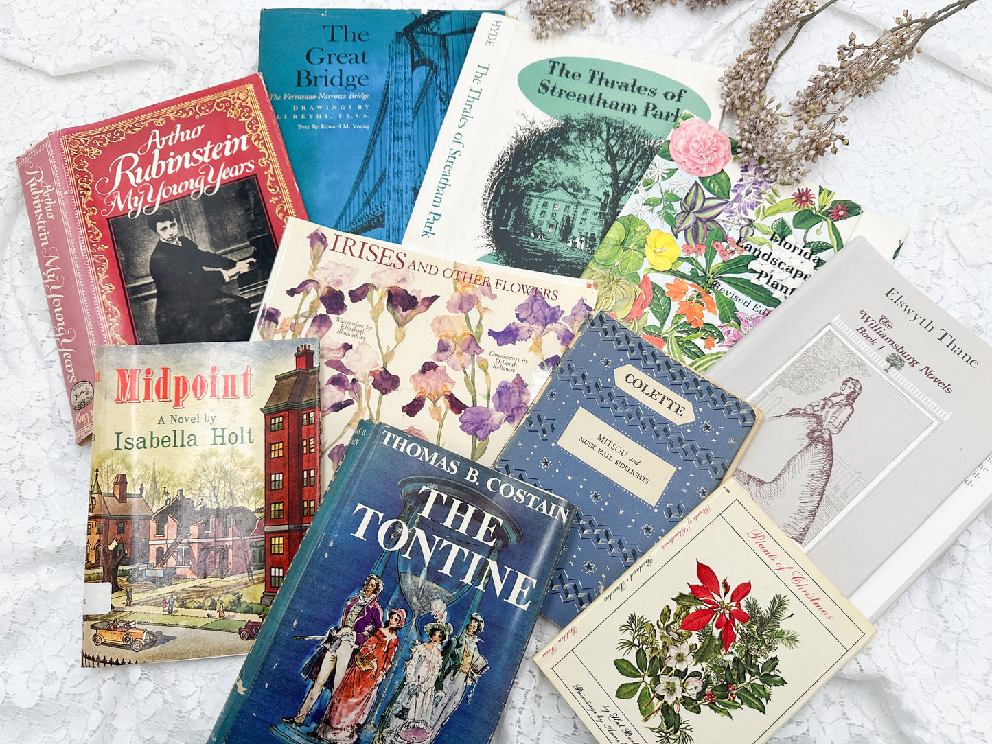 Vintage Dust Jackets (Set of 10)