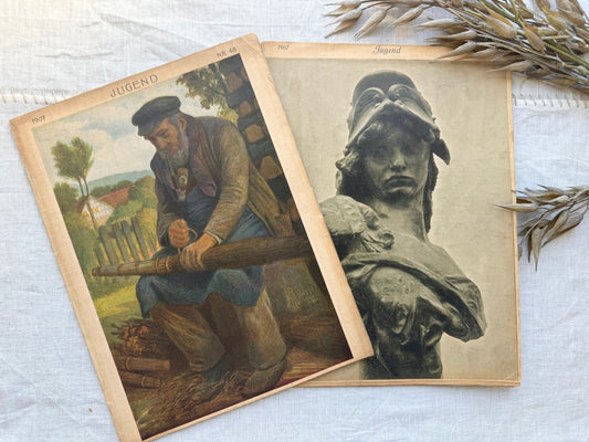 Vintage German Magazine Set