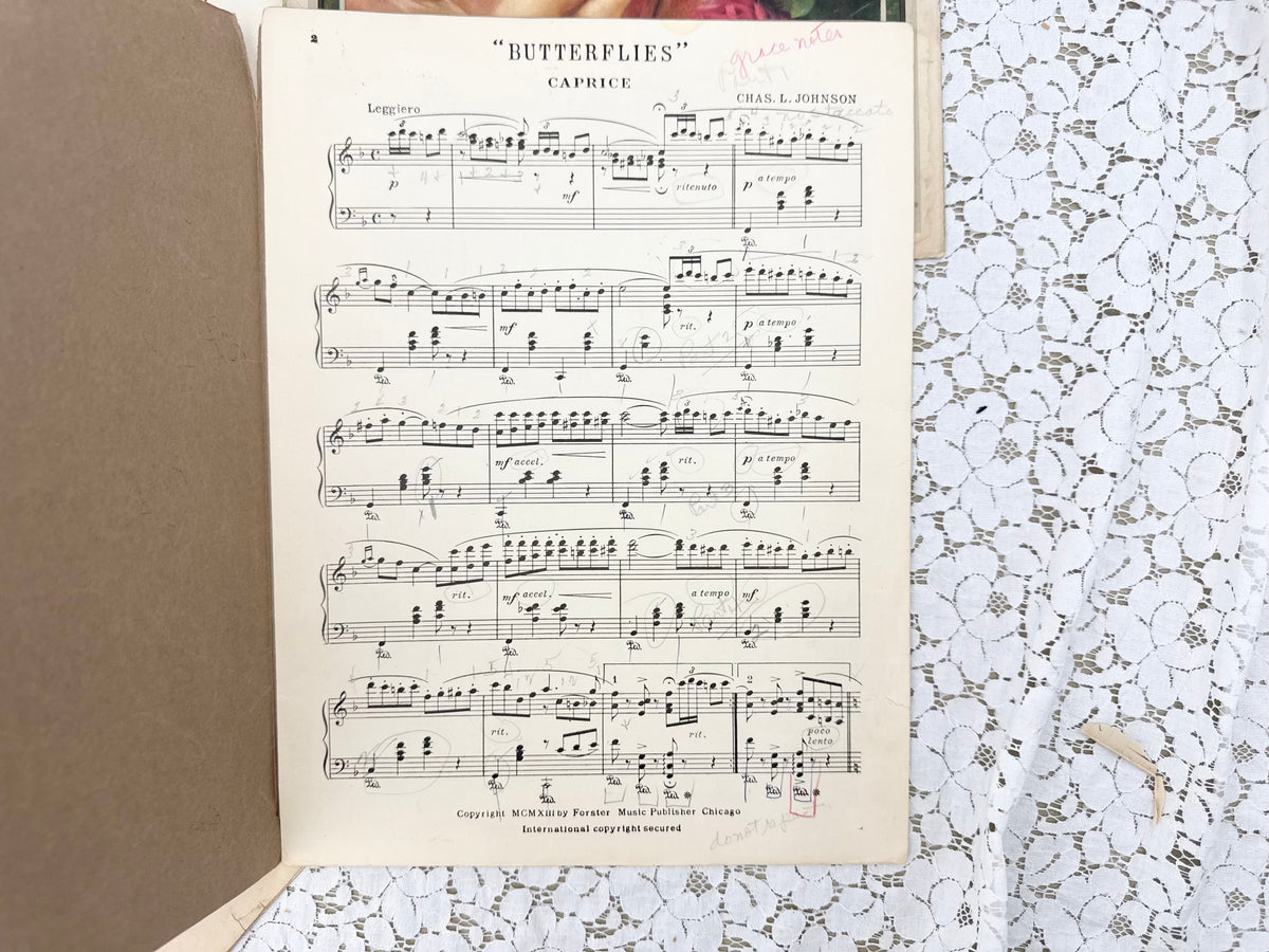 Vintage Music Set