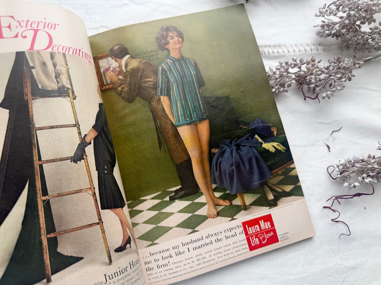 Vintage Mademoiselle Magazine