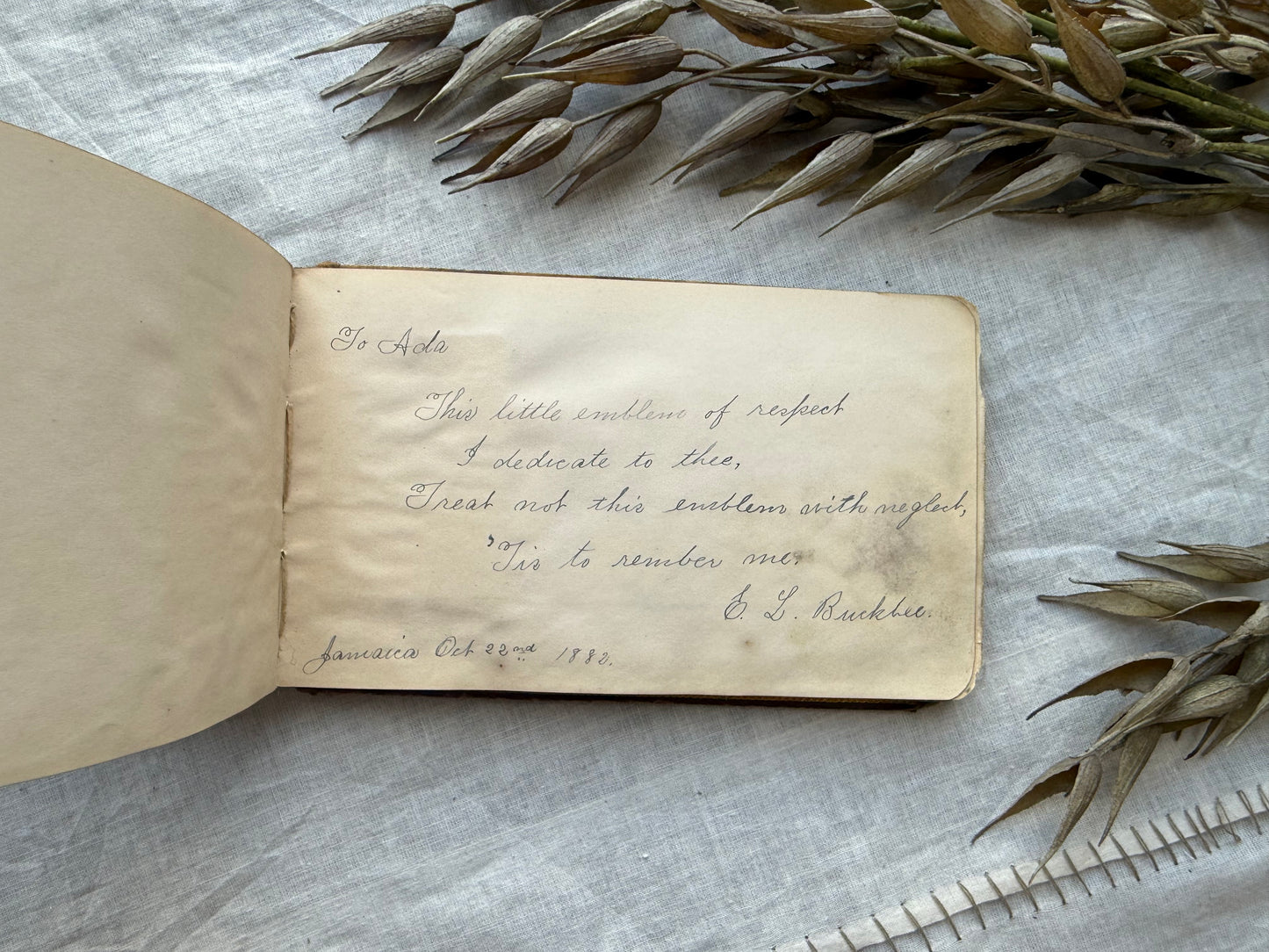 Vintage Autograph Book