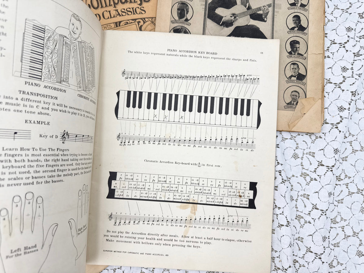 Vintage Music Set