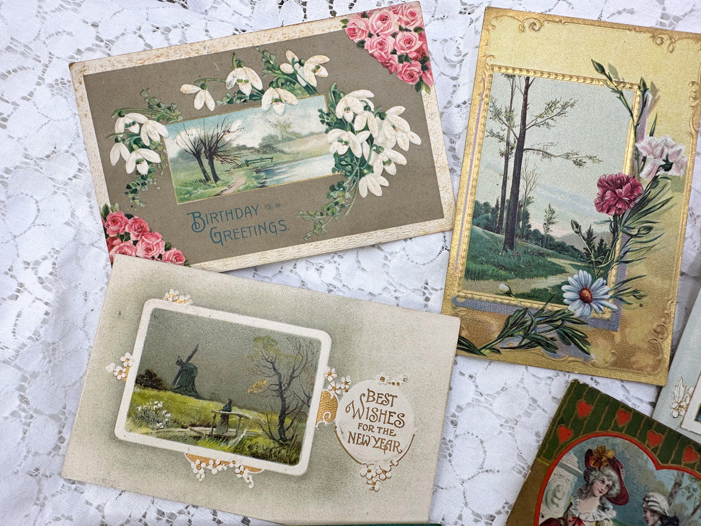 Vintage Postcard Set
