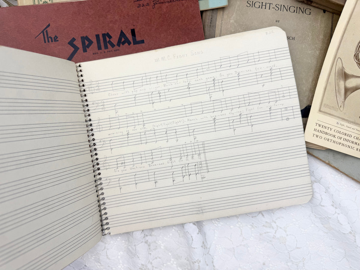 Vintage Music Ephemera Set