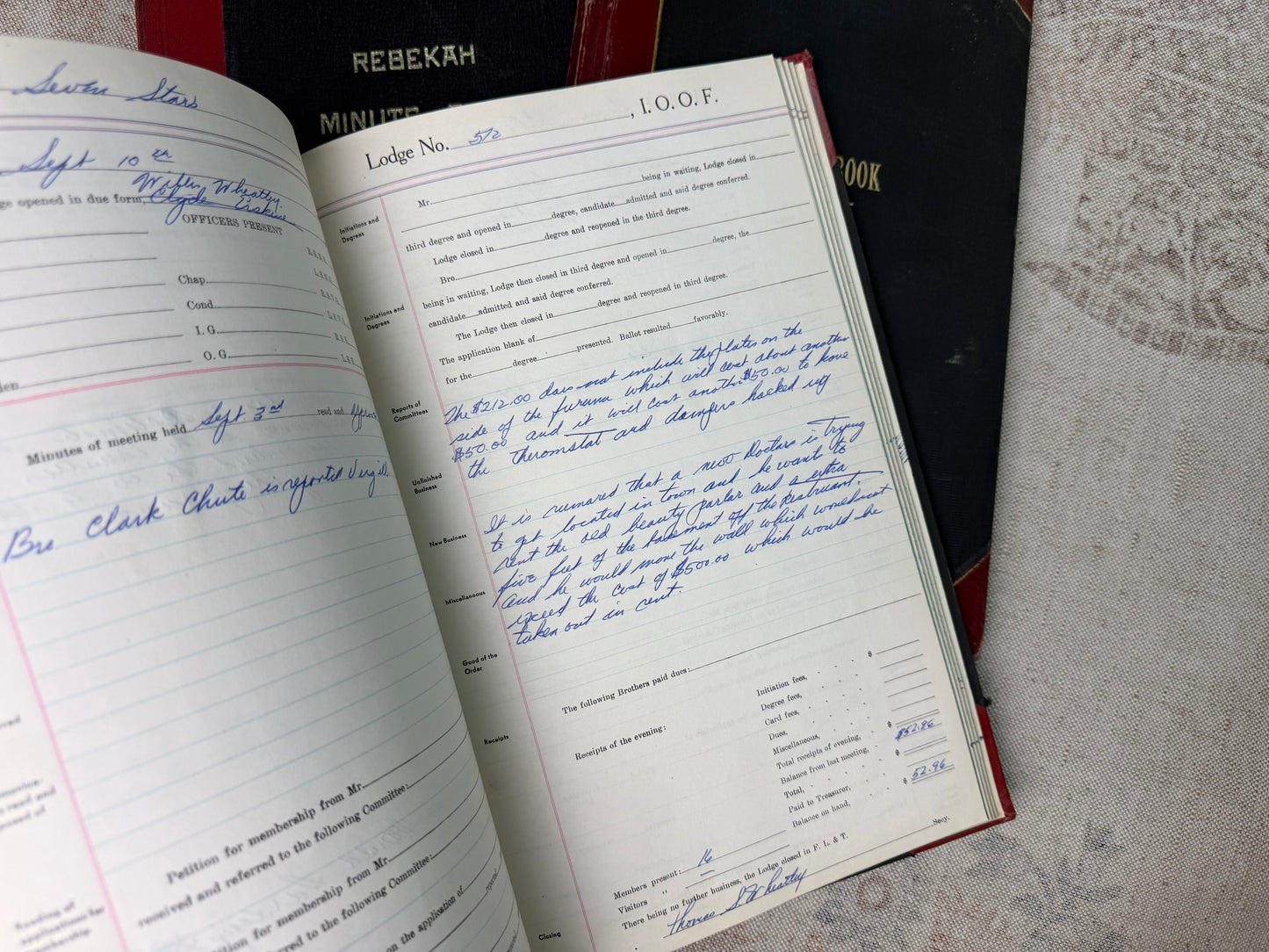 Vintage Ledger (4 Available)