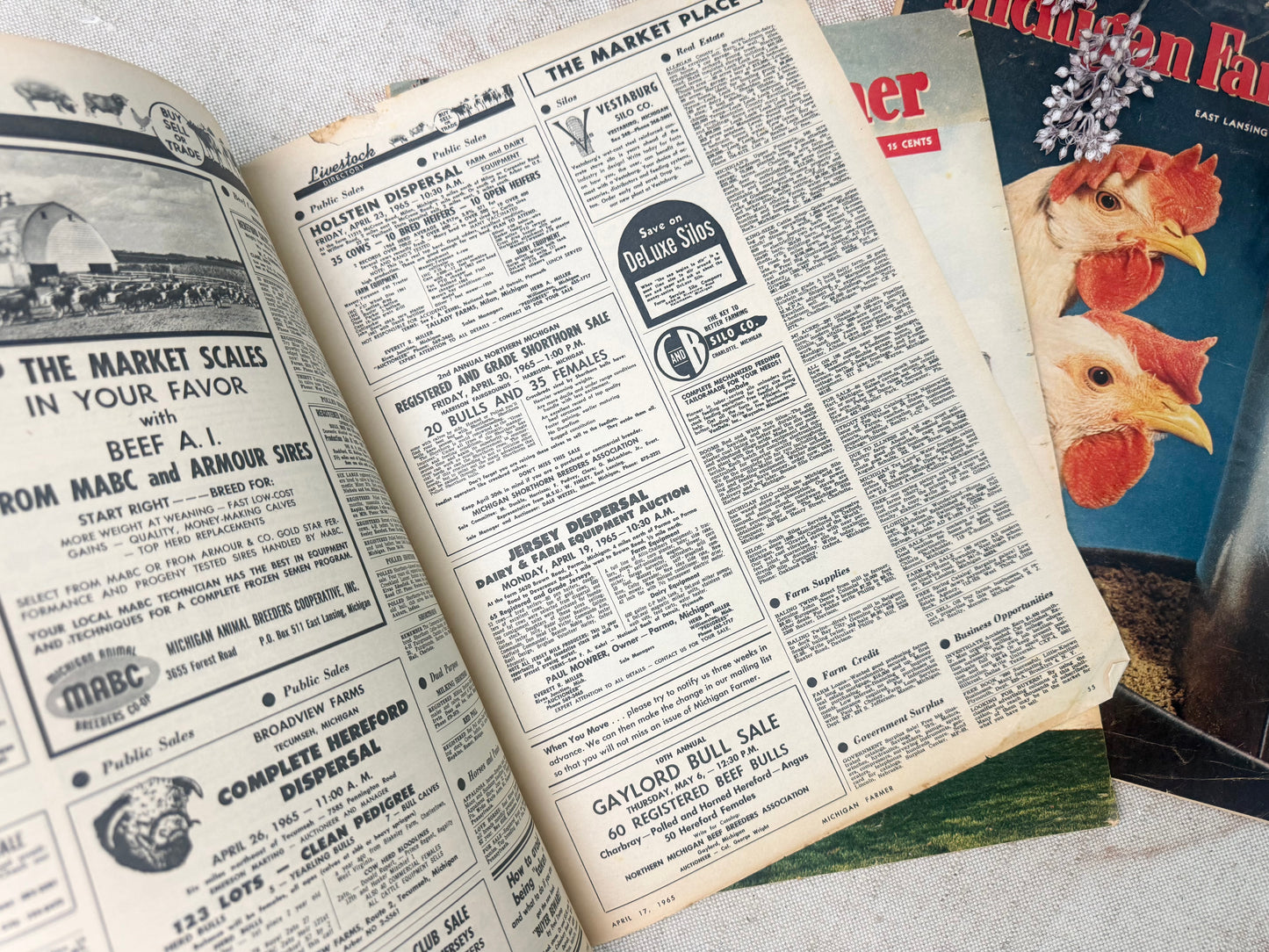 Vintage Michigan Farmer Magazine Set