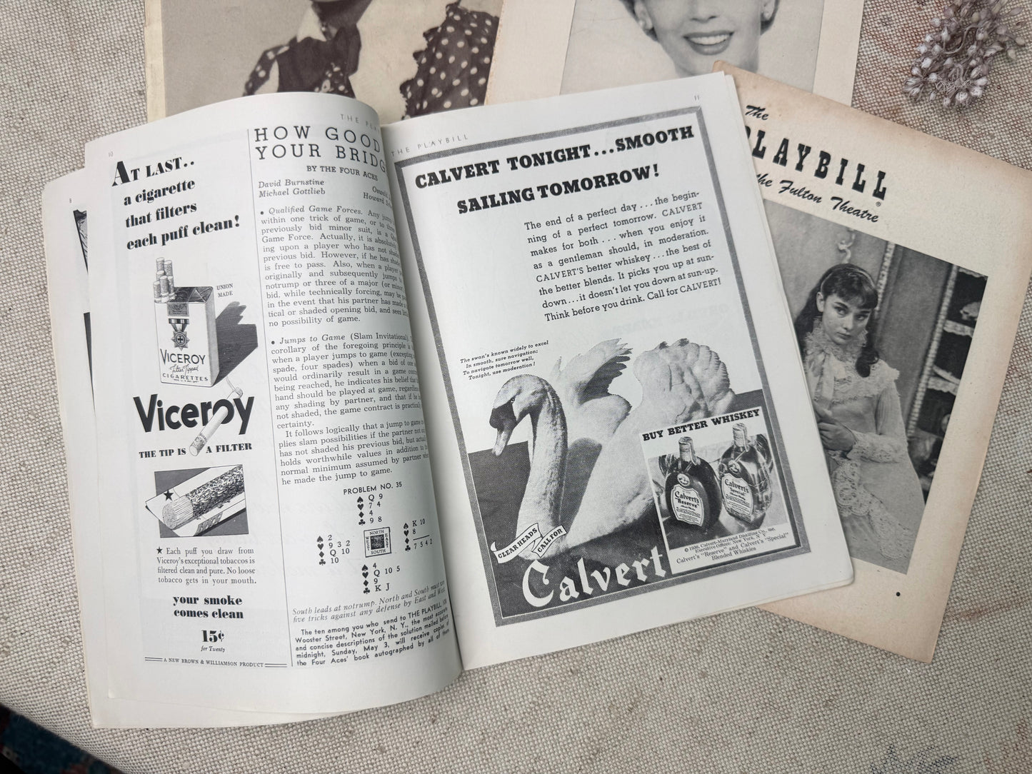 Vintage Playbill Set