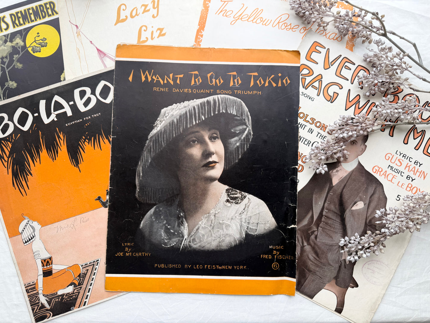 Vintage Music Set