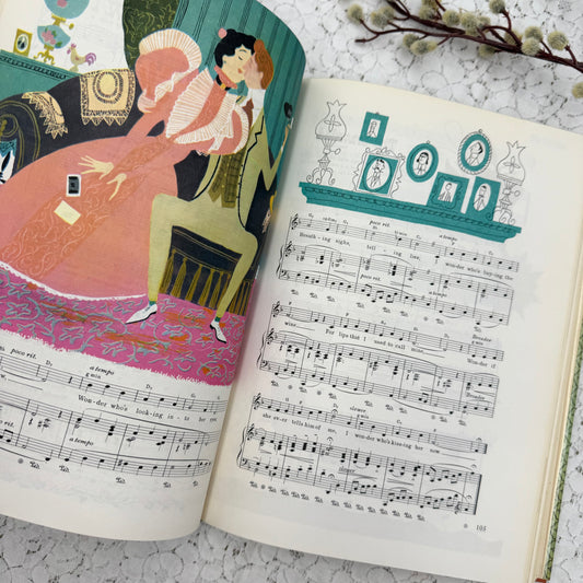 Fireside Music Book with Illustrations