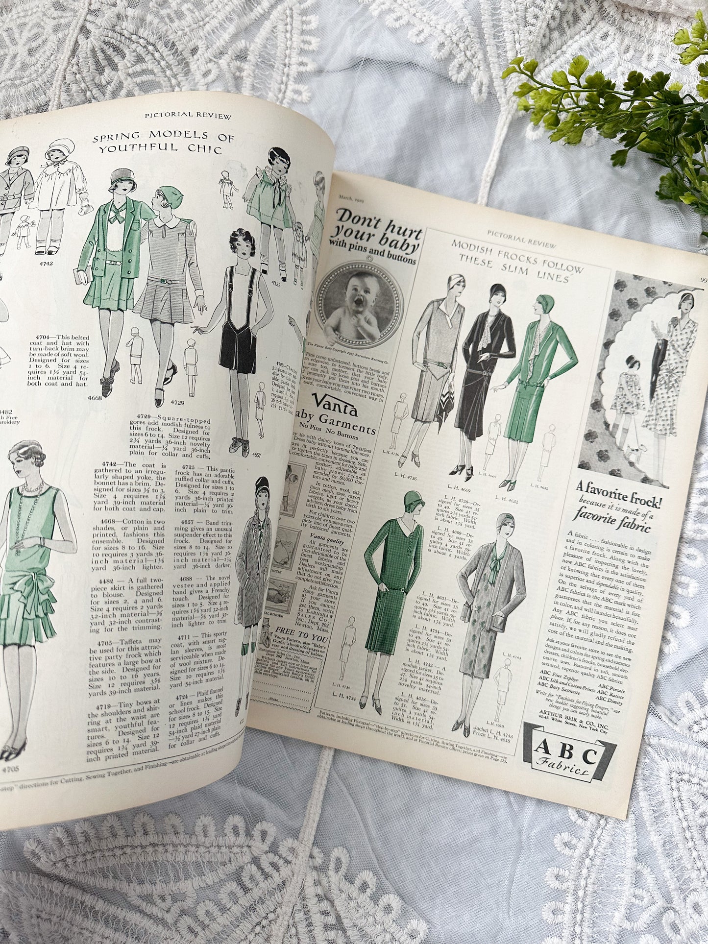 1929 Pictorial Review Magazine