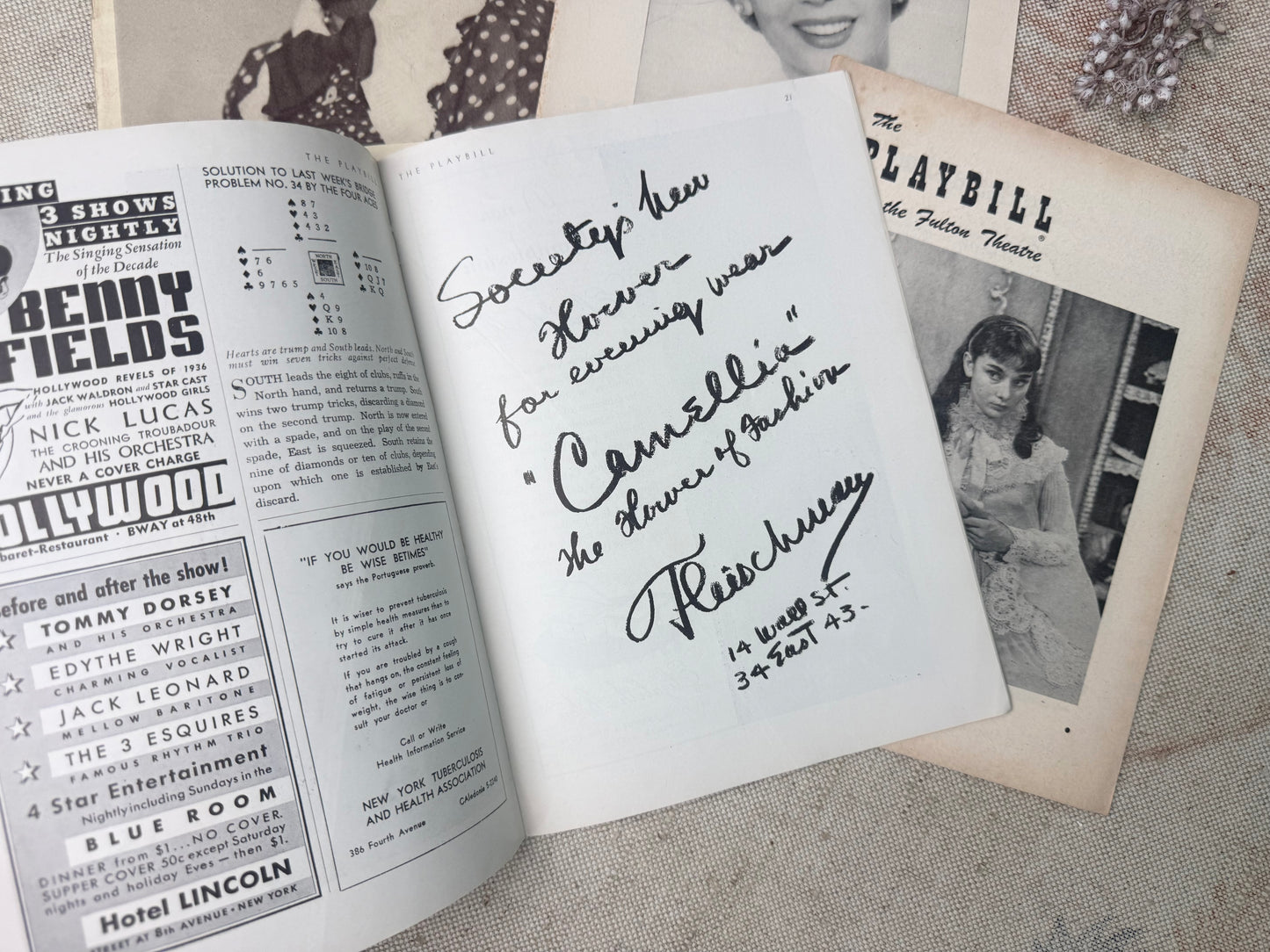 Vintage Playbill Set
