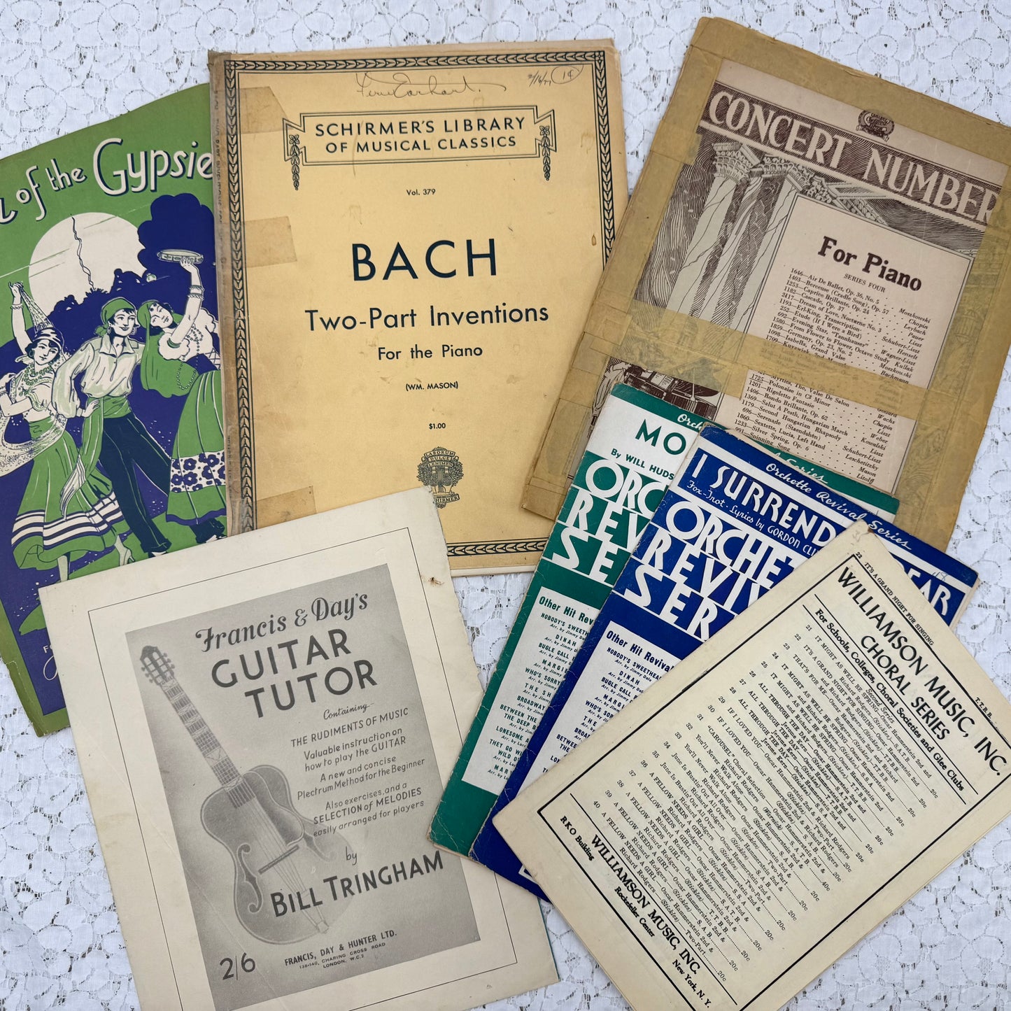 Vintage Music Ephemera