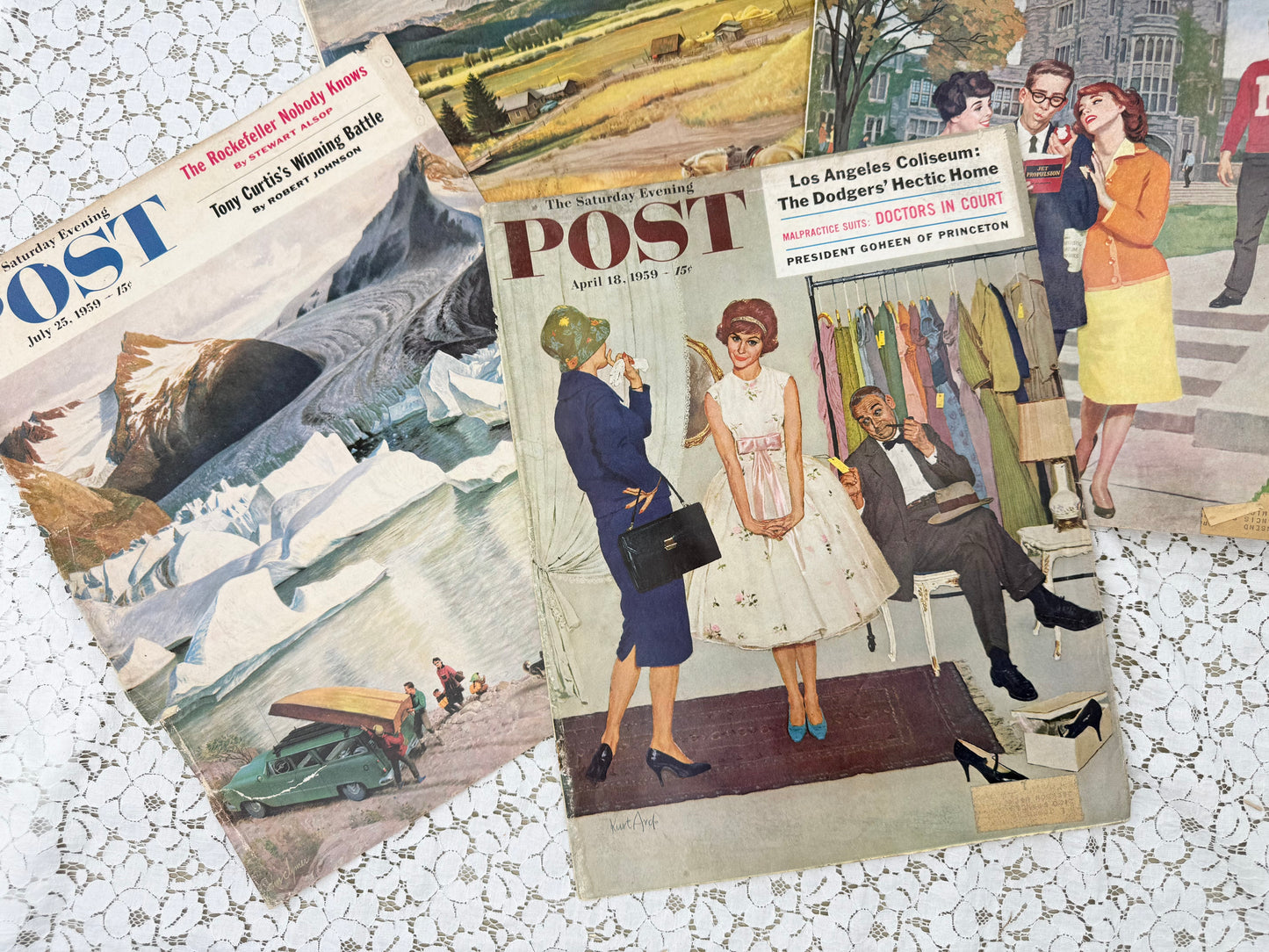 Vintage Post Magazine Covers (Covers Only)