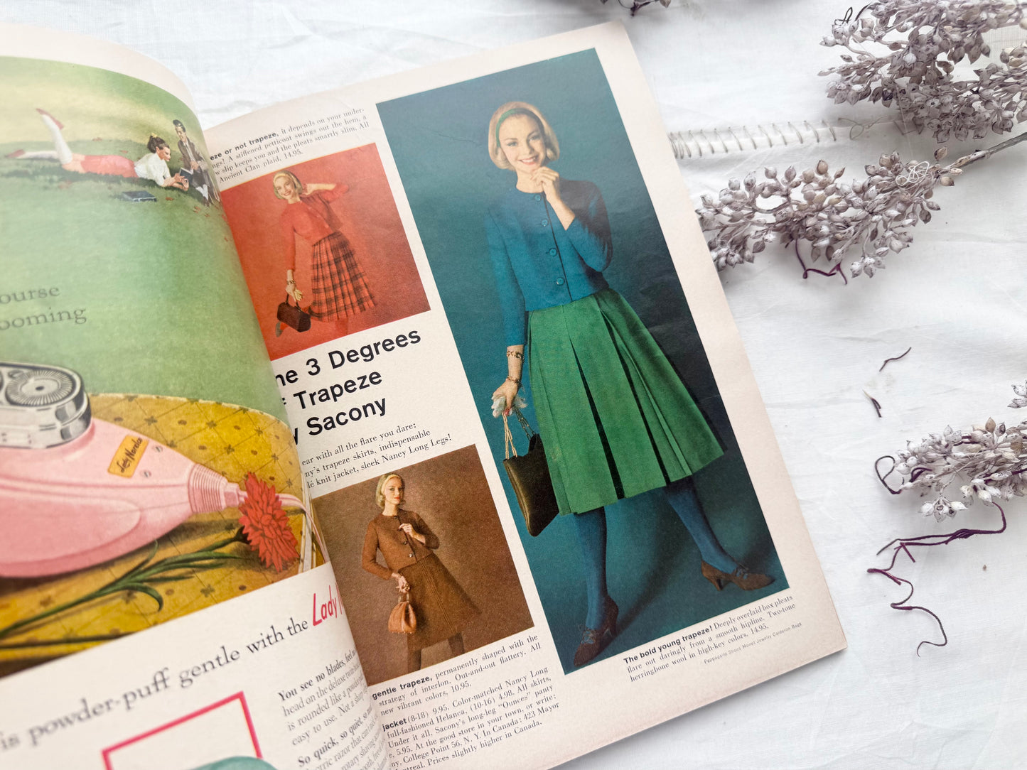 Vintage Mademoiselle Magazine