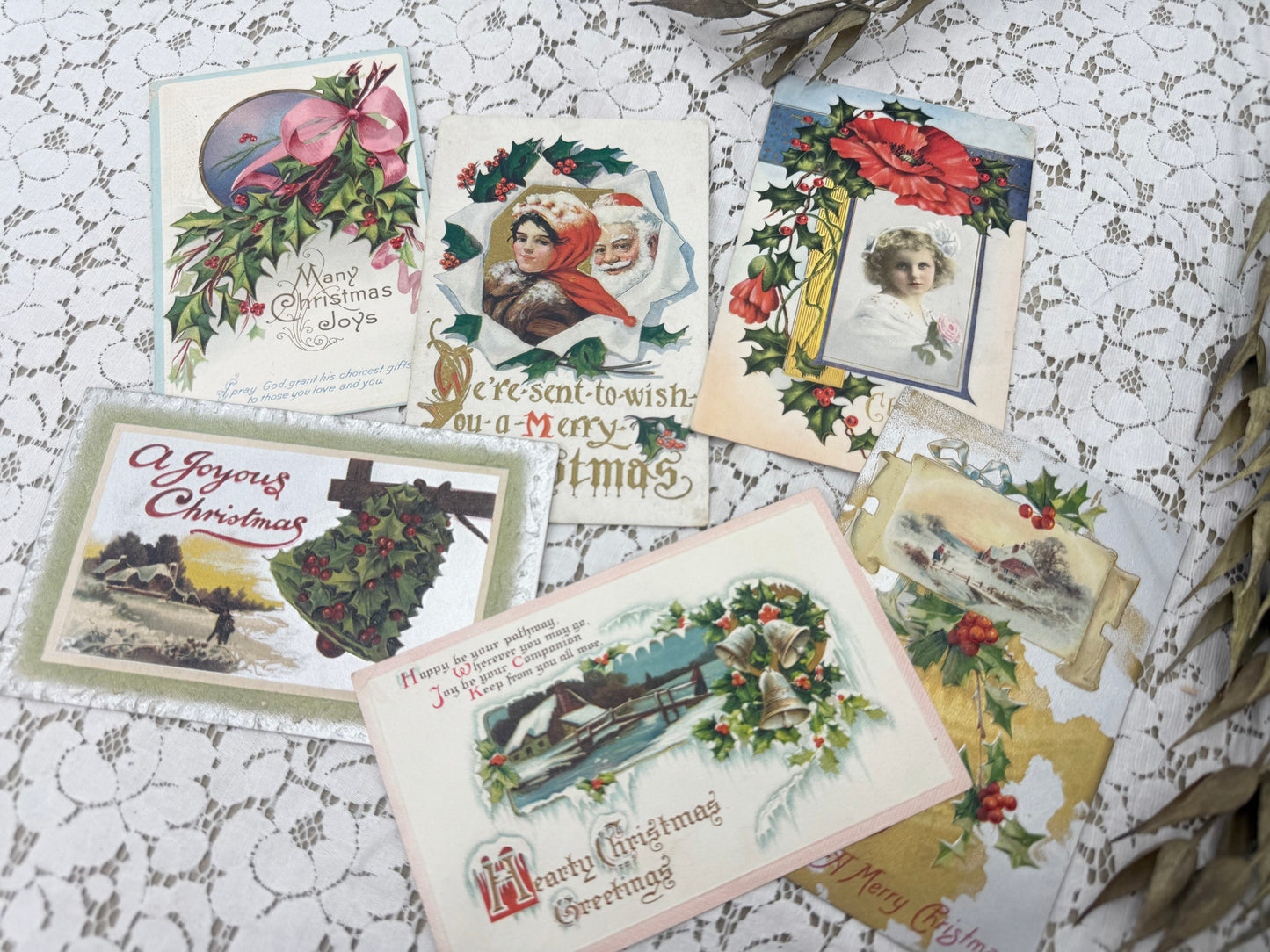 Vintage Postcard Set