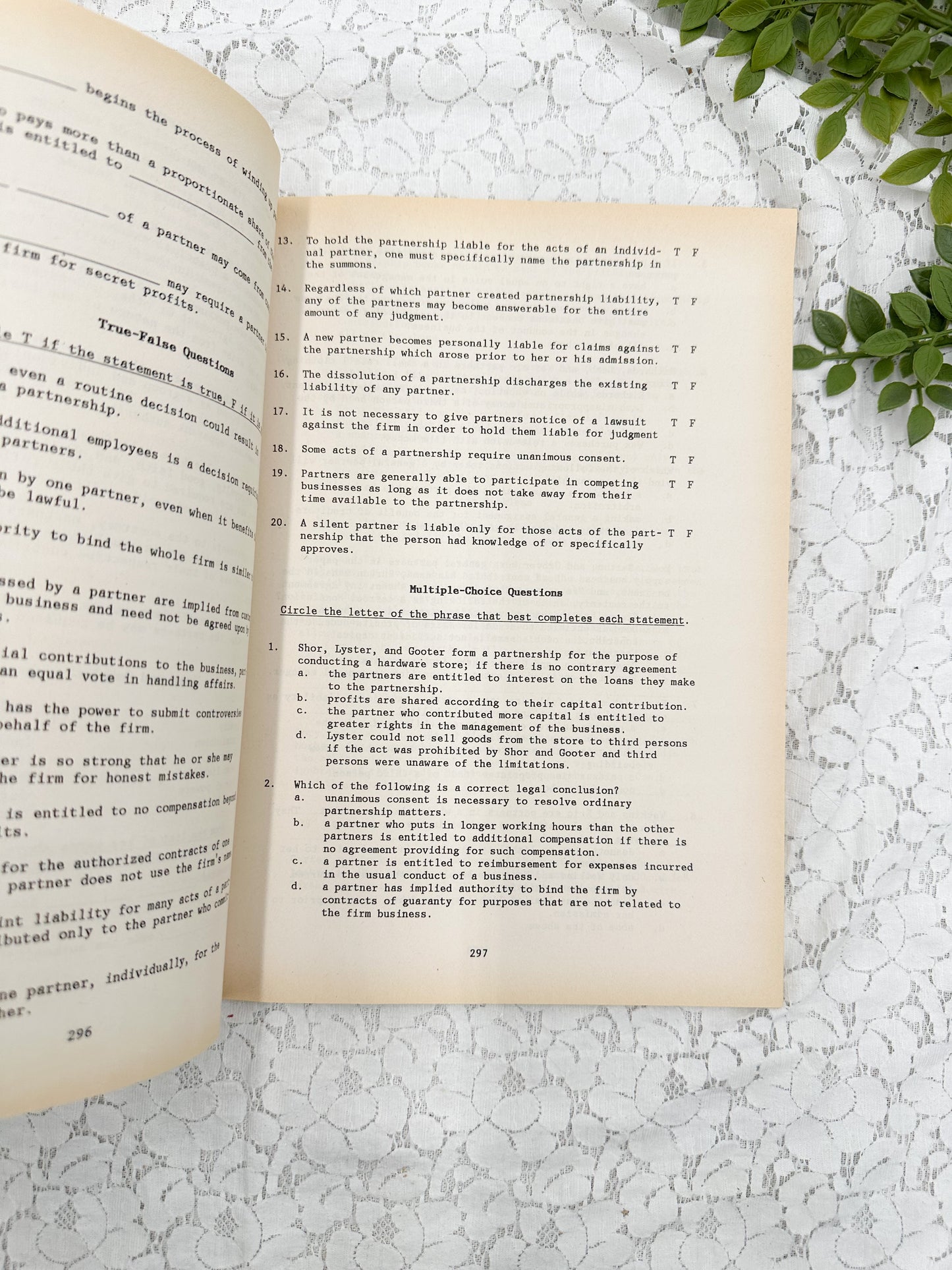 Business Law Study Guide