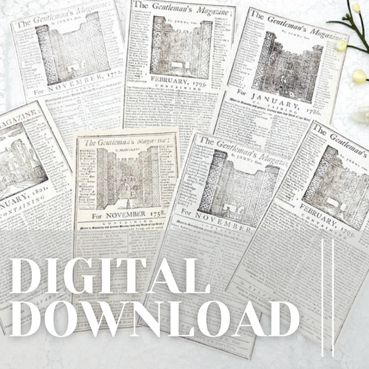 Almanac Pages- Digital Download