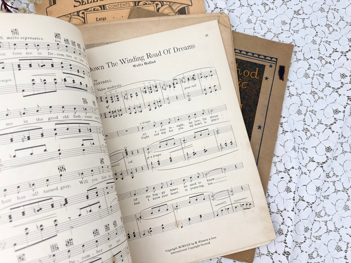 Vintage Music Set