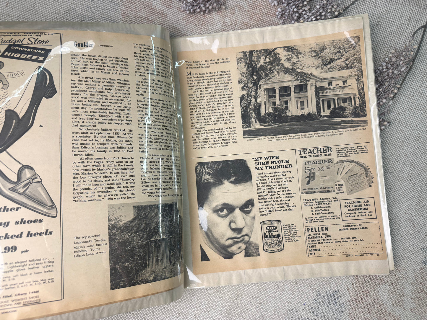 Vintage Scrapbook on Inventors