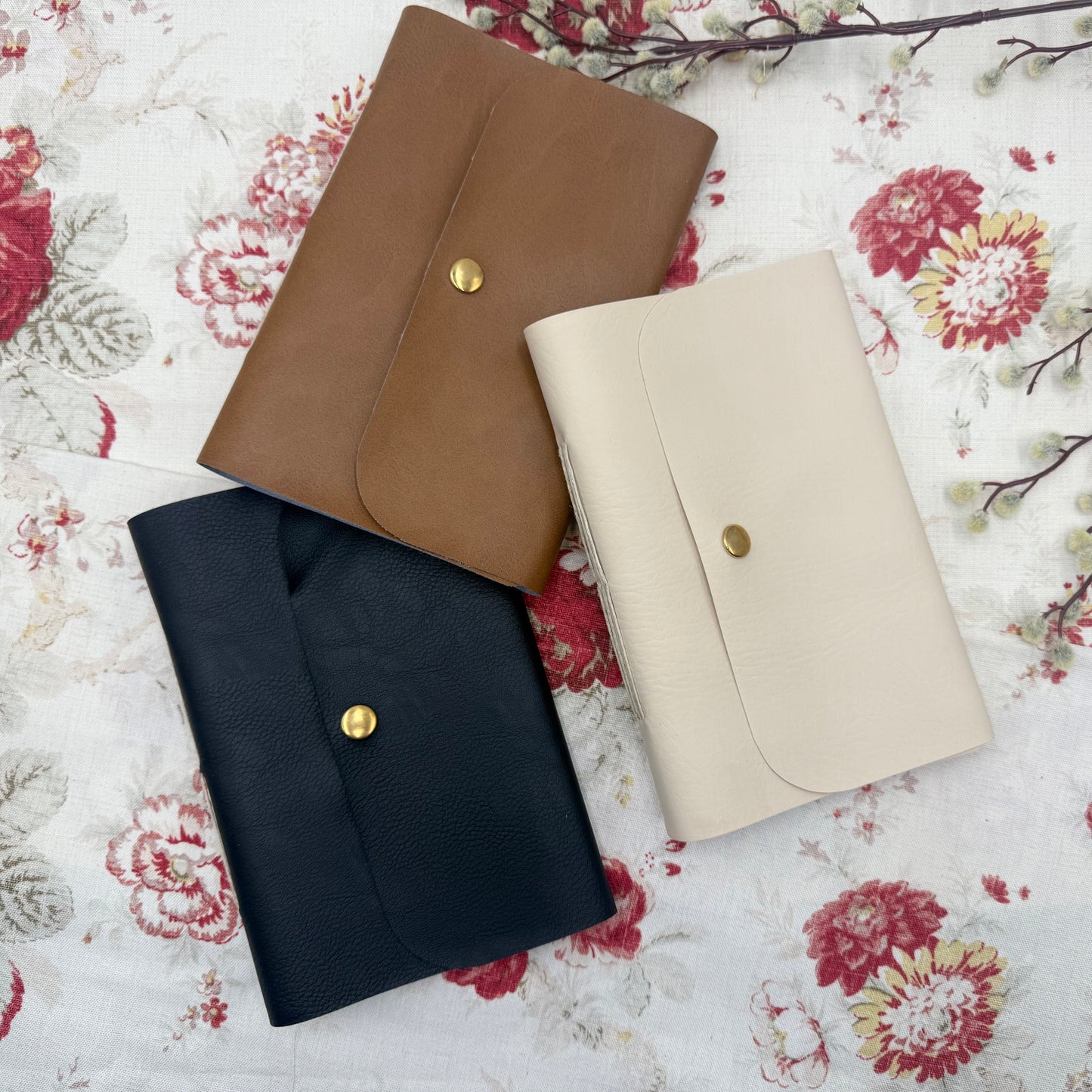 Faux Leather, Lined Journal
