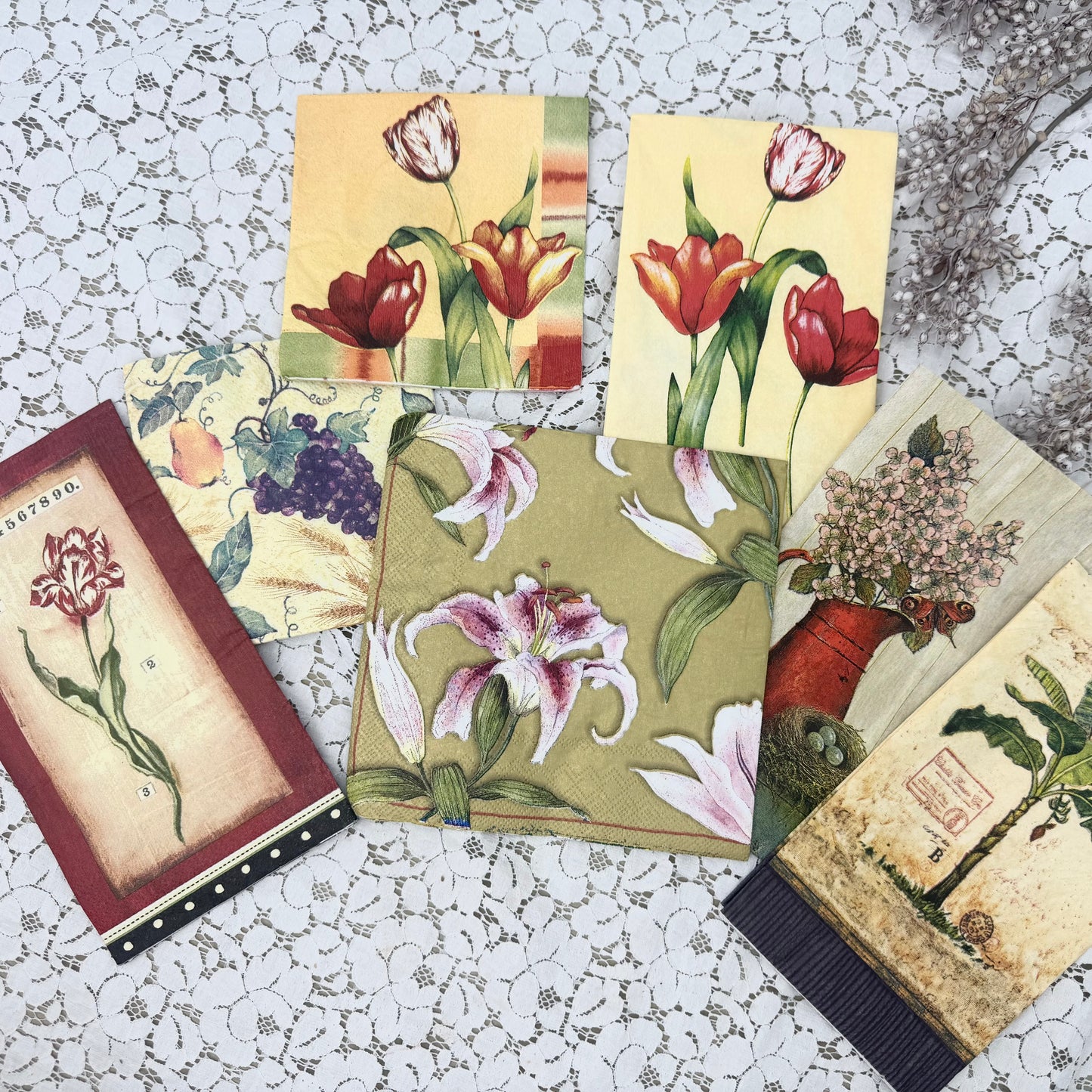Variety of Napkins (Set of 15)