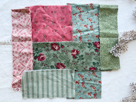 Coordinated Fabric Scraps