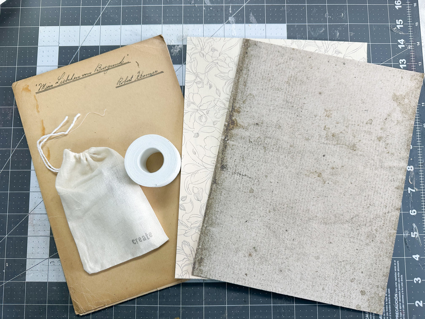 Vintage Music Journal Kit- Step by Step Video Included