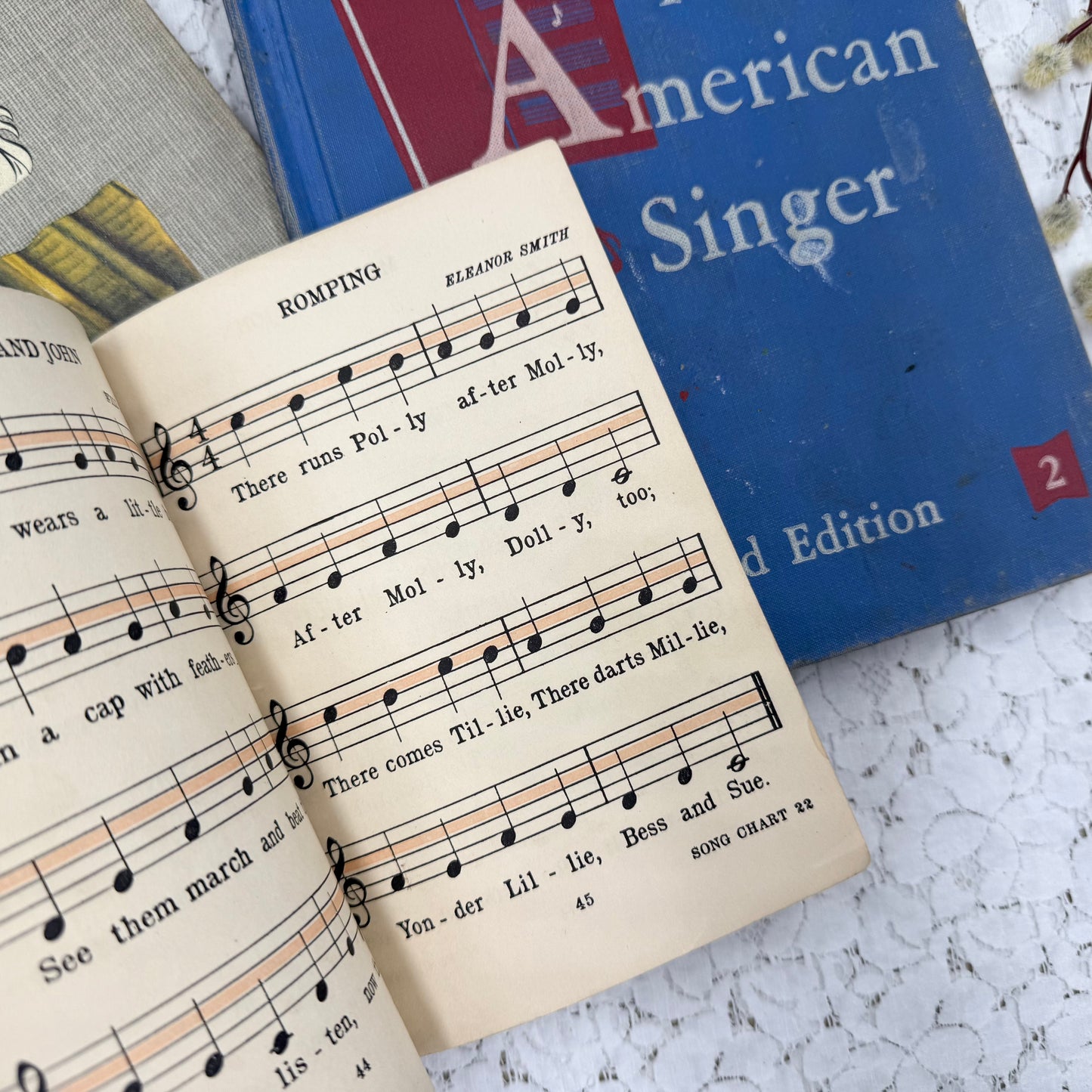 Vintage Music Book Set