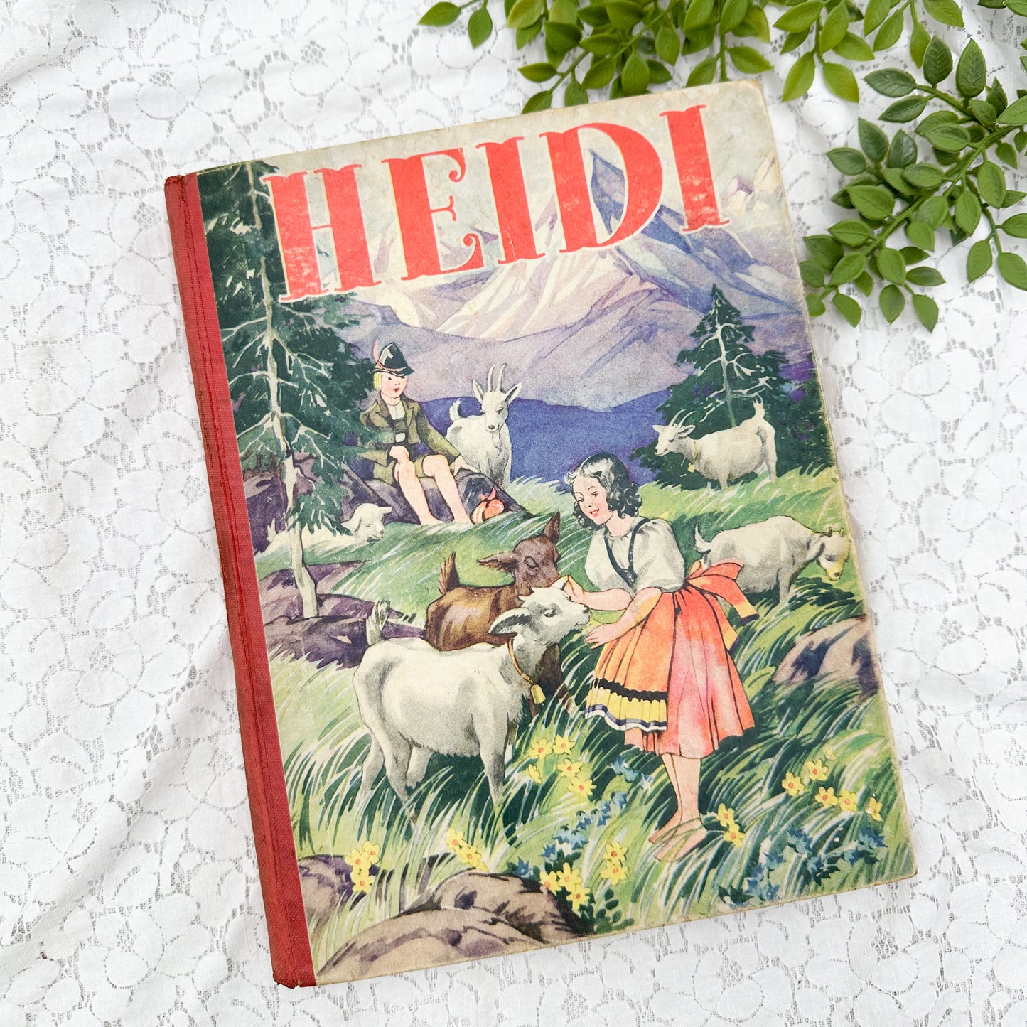 Vintage Heidi Book- 1934