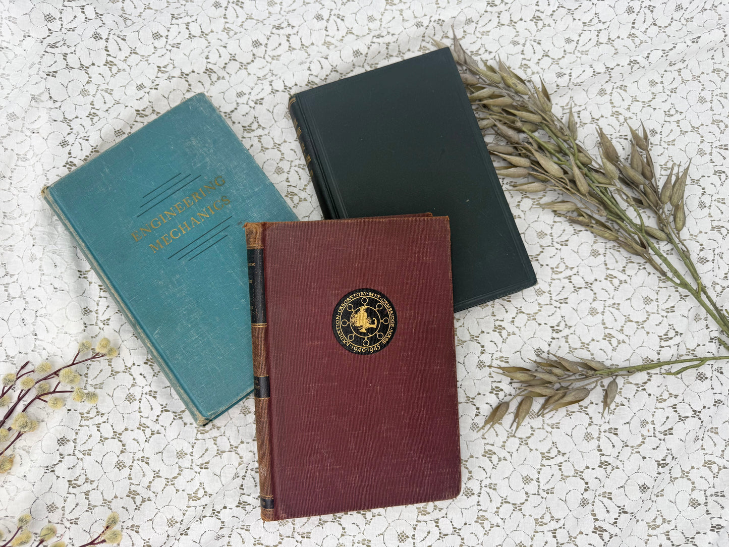 Set of Vintage Mechanical Textbooks