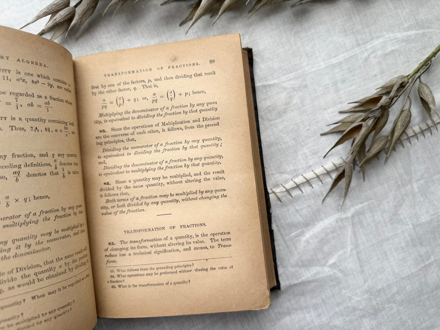 Vintage Textbook
