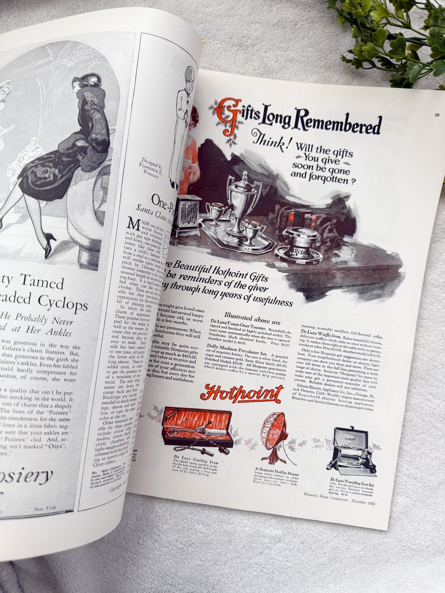 Vintage Woman's Home Companion Magazine