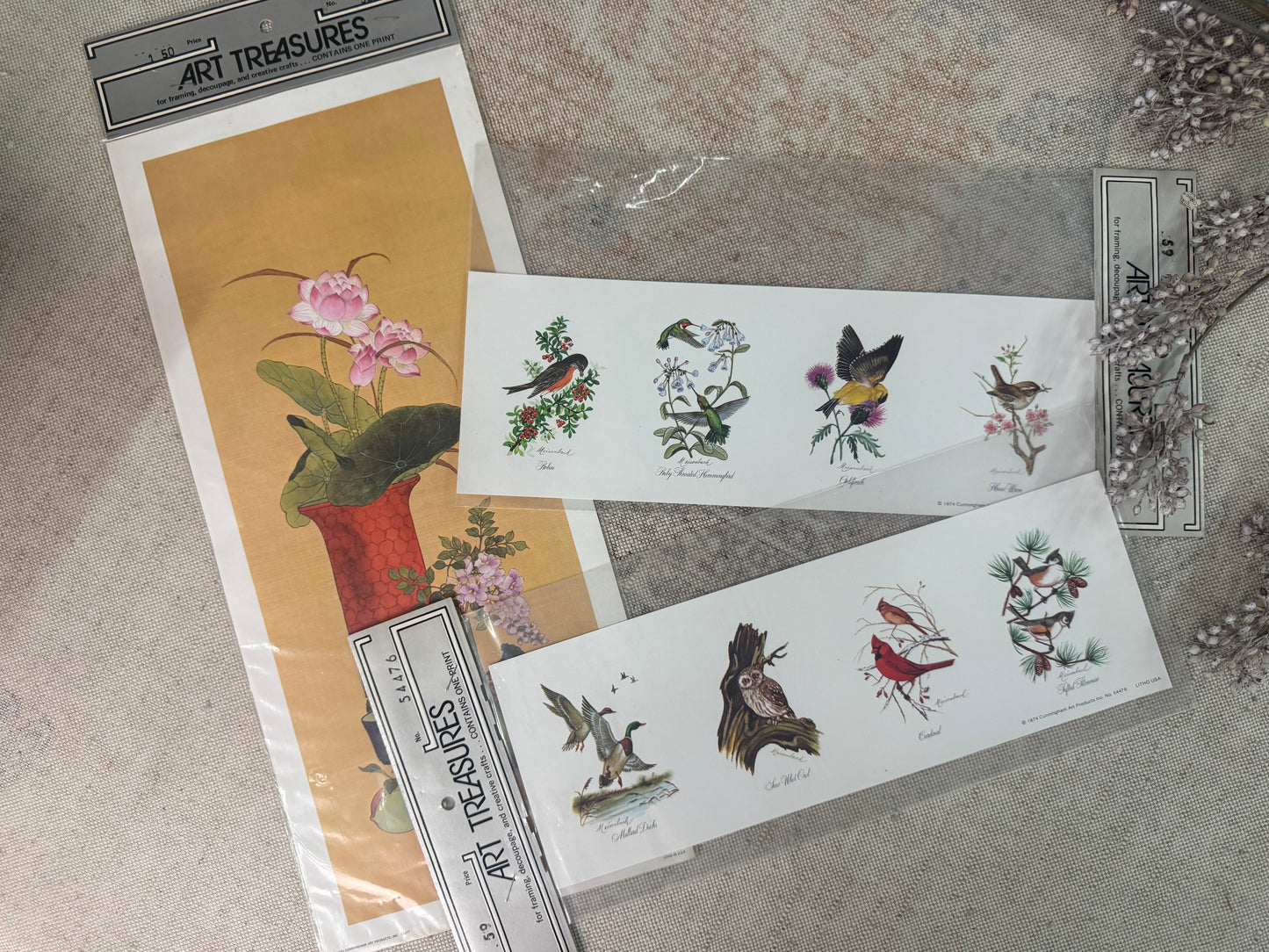 Vintage Print Set