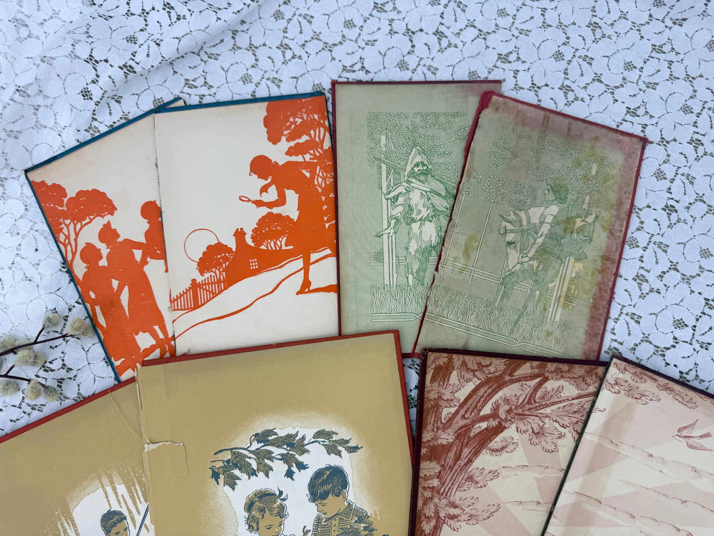 Set of Illustrated Book Boards