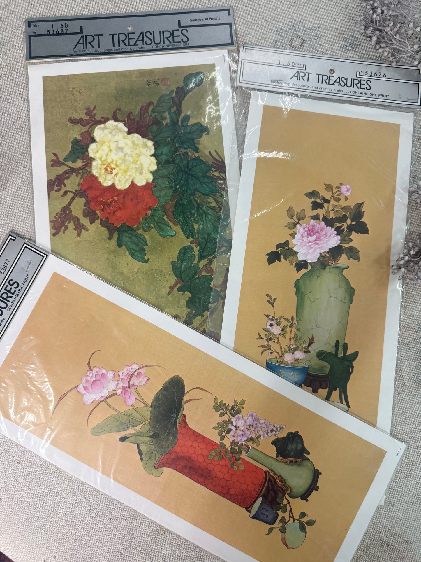 Vintage Print Set