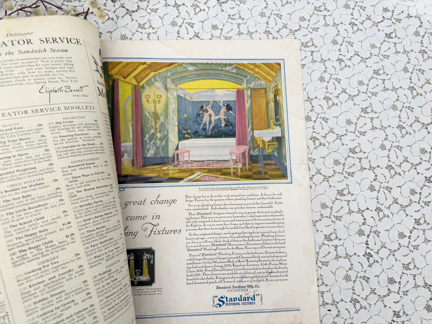 Vintage Delinator Magazine