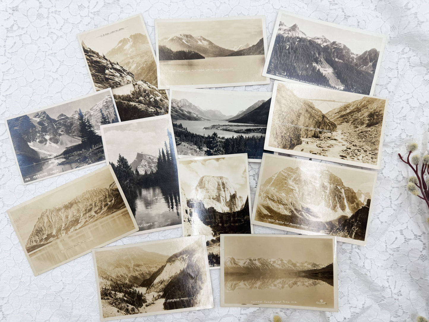Vintage Postcard Set- Landscape