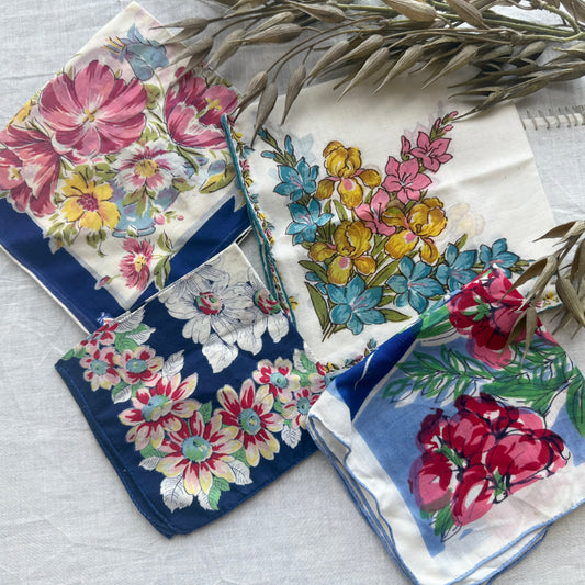 Vintage Hankie Set
