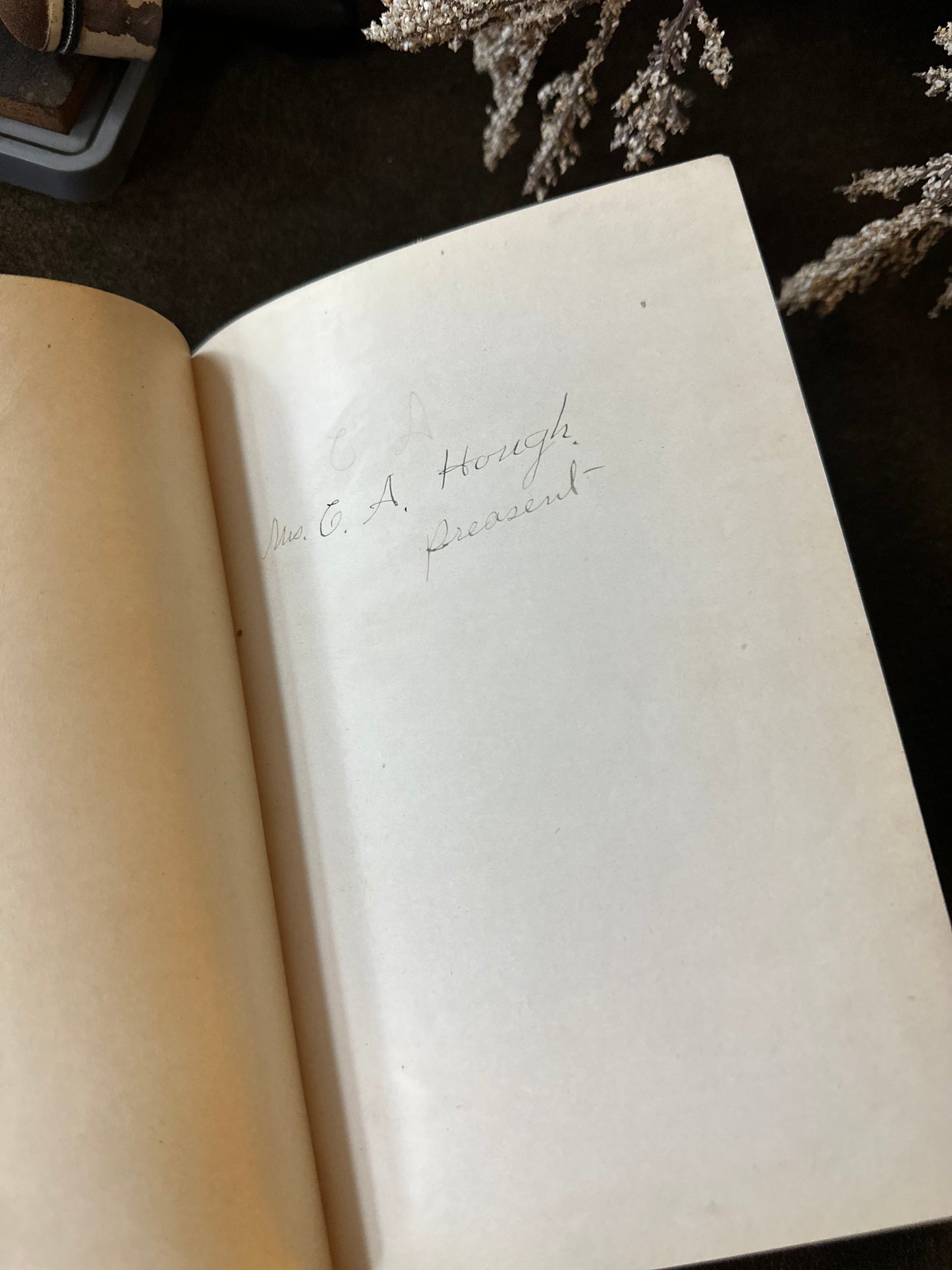 Beautiful Vintage Book