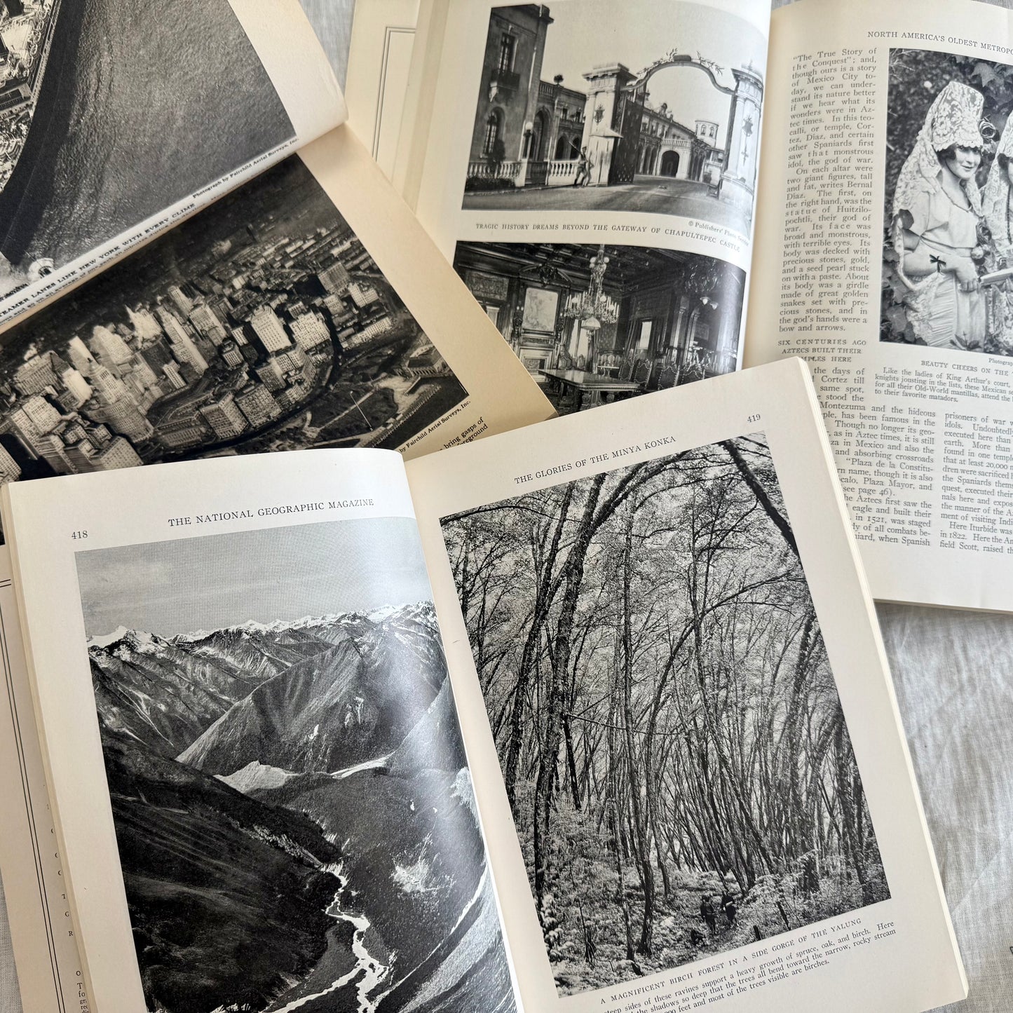 1930's National Geographic Magazine (34 available)