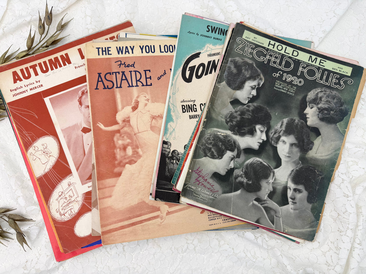 Vintage Sheet Music (5 lbs)