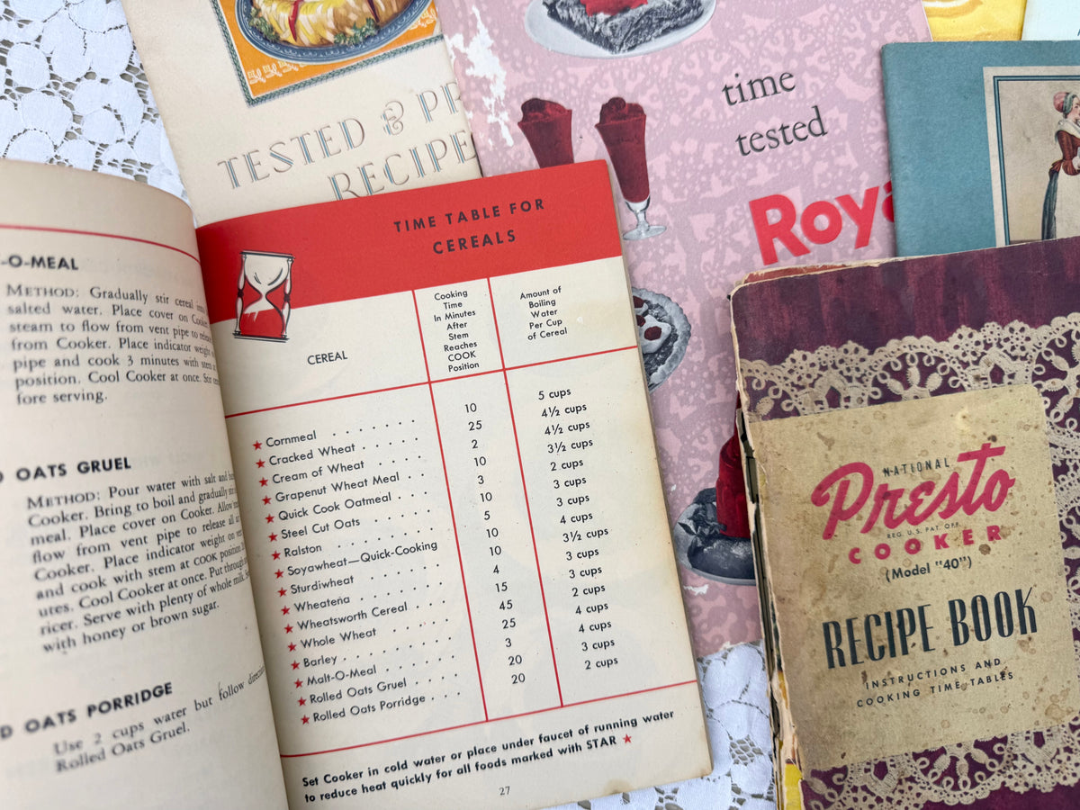 Vintage Cooking Ephemera