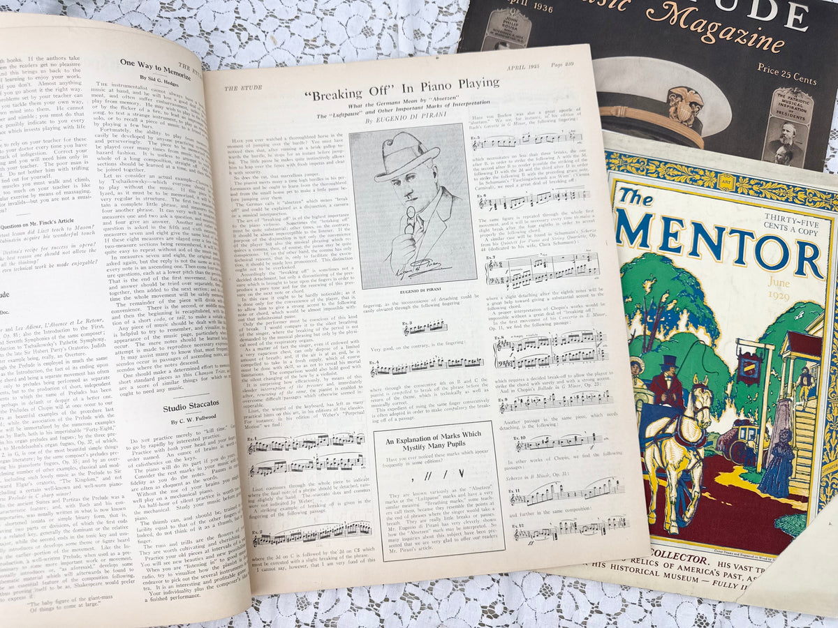 Vintage Music Set