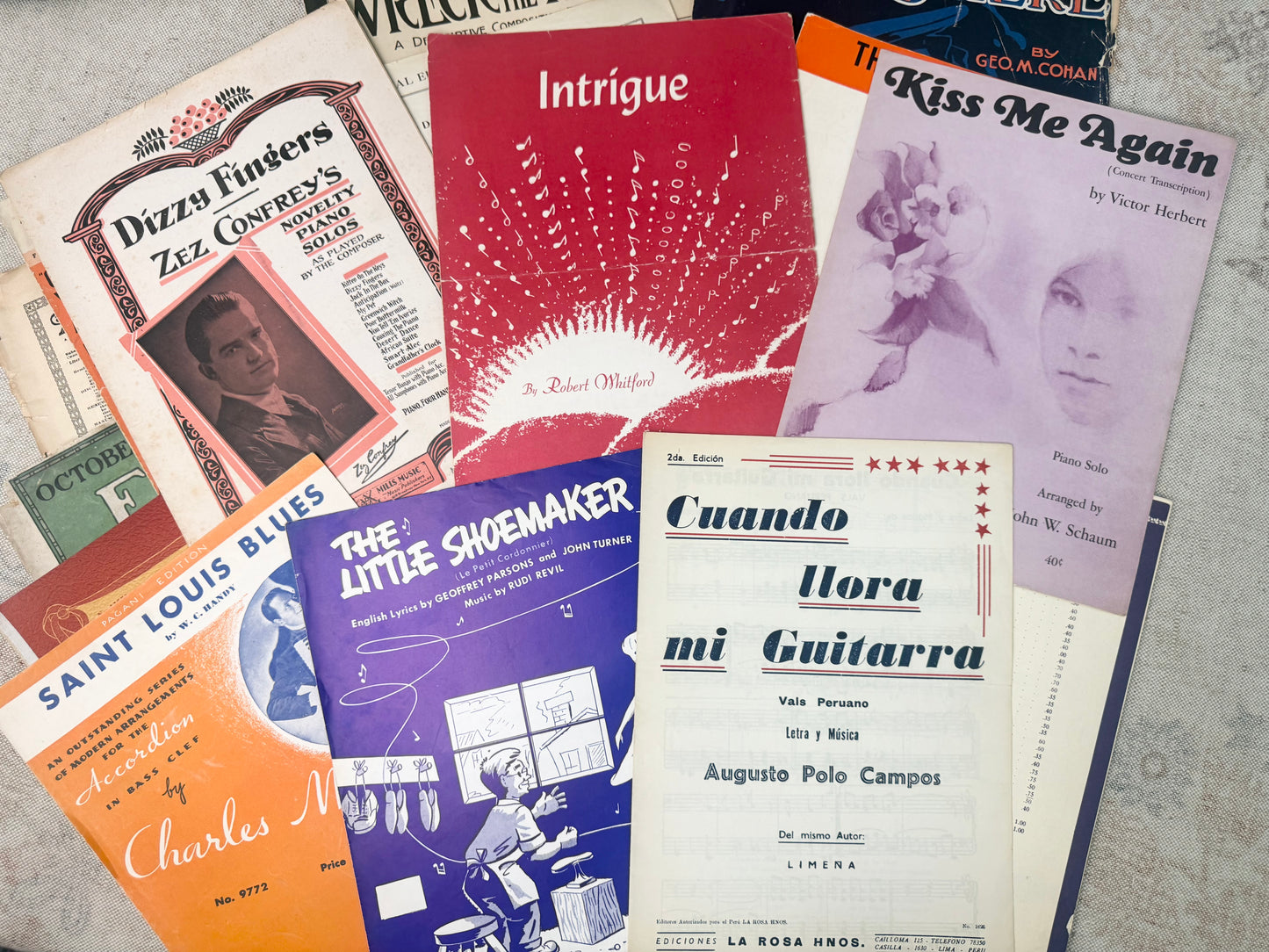 Vintage Music Set