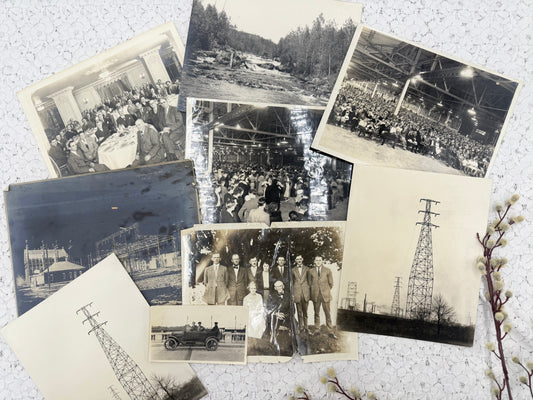 Vintage Photograph Set (Largest Image 8.5x11 inches)