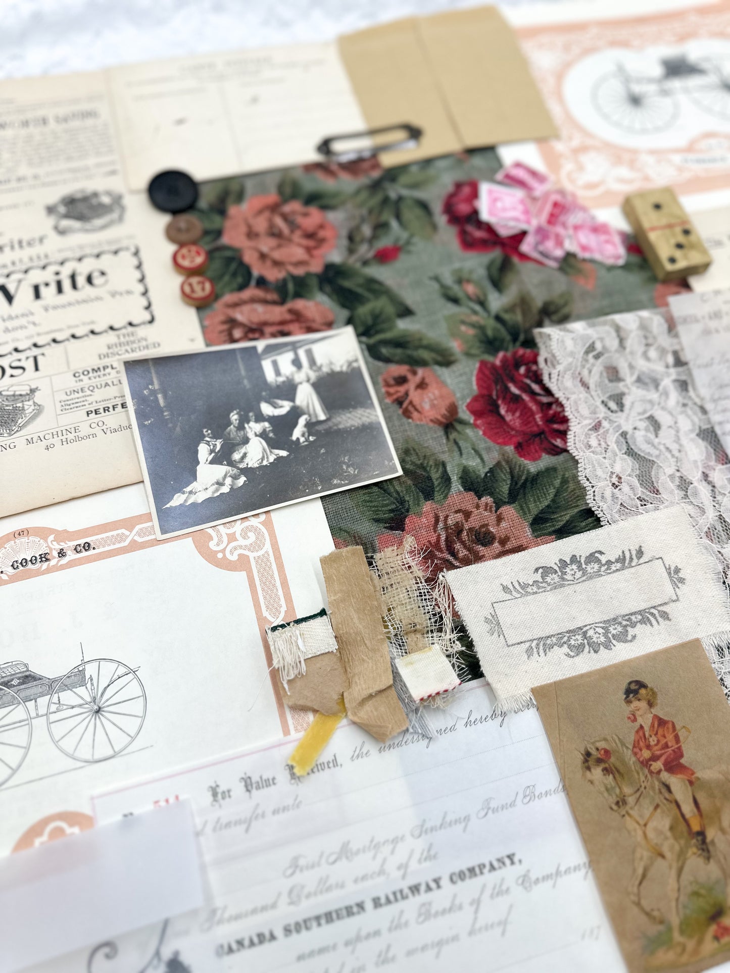 Coordinated Ephemera Kit